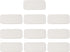 PATIKIL 22mmx41mm Metal Plate for Phone Magnet, 10pcs Rectangular Adhesive Metal Plate Replacement