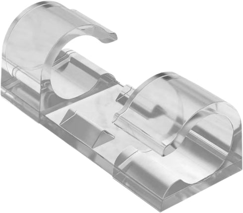 Generic Clear Adhesive Wire Holder Organizer - Cord, Single Unit Routing Guide for