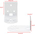 Sumnacon 3PCS Wall Mount Camera Shelf, Metal Small Floating Shelf for Security Cameras and Speakers (White)