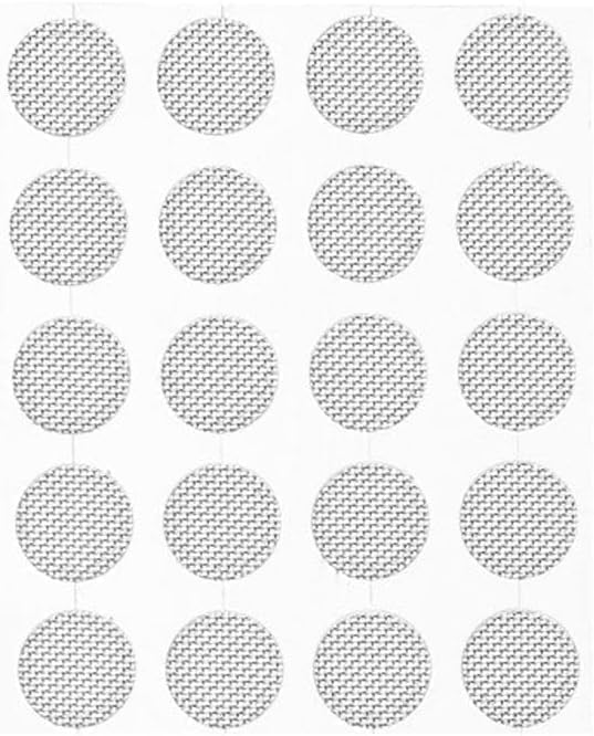 20 Pcs/Set Earbuds Filters, Protective Earphone Filter Mesh, Accessories for Earbud and In-Ear Headphones (4 Sizes)