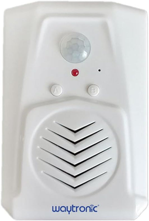 Waytronic Replaceable Voice PIR Infrared Motion Sensor Activated Welcome Doorbell for Shop Store