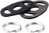 8 7 X100VI X100V X30 X70 X-E5 X-E2S A6100 A6600 KIWIFOTOS Camera Strap Split Round Lug Ring Anti-scratch PU Leather