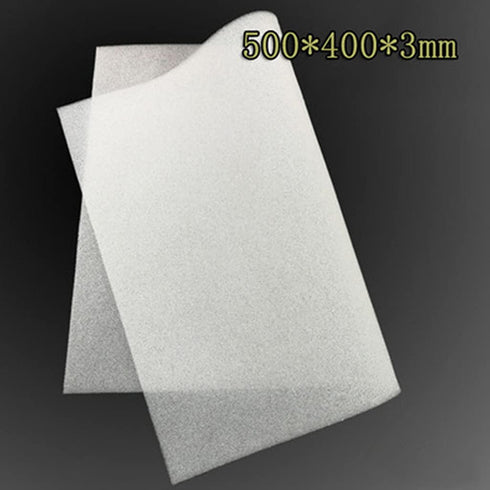 hejhncii 500x400x3/5MM DIY Computer Dust Filter Mesh PC for Case Fan Cooler Dustproof Cover Sponge