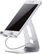Amazon Basics Adjustable Aluminum Phone Stand for Cell Phones, iPhone and Android, Desktop Phone