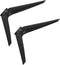 VILLCASE No-Drill Tv Stand Pedestal Support with 15mm Dual-Hole Plastic Feet, Television Mount