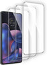 Motorola Edge 2022 Tempered Glass Screen Protector 3 Pack - Ultra HD, 9H Hardness, Touch Sensitive, Case Friendly.