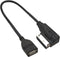 AMI to USB Cable for Audi Music Interface Adapter, MDI USB AUX Cord for VW Audi 2014