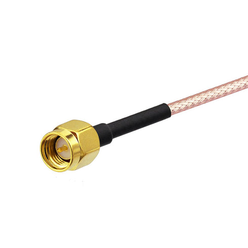 BINGFU SMA Male to SMA Male RG316 Coaxial Jumper Cable, 30cm 12 inch (2-Pack) for LNA RTL SDR Dongle