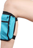 Non-Slip Band Smartphone Holder for Equestrian Riders, All Purpose Sport Bag Leg Pouch, Blue