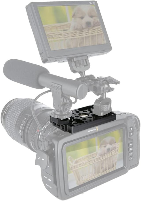 NICEYRIG Multifunctional Camera Cheese Easy Plate with Cold Shoe Mount for Railblocks