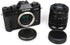 (2 Pack) Fuji X Mount Lens Rear Cap & Body Cover for Fujifilm X-Pro2, X-Pro3, X-E3, X-E4, X-T1, X-T2, X-T3, X-T4