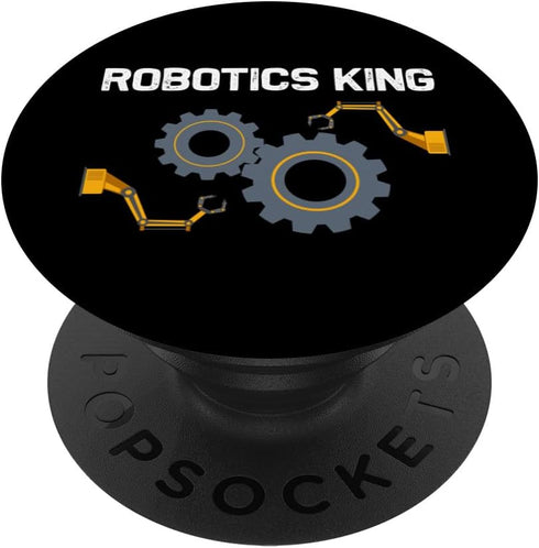 Funny Robotics For Men Dad Robots Engineering Robot Lovers PopSockets Standard PopGrip