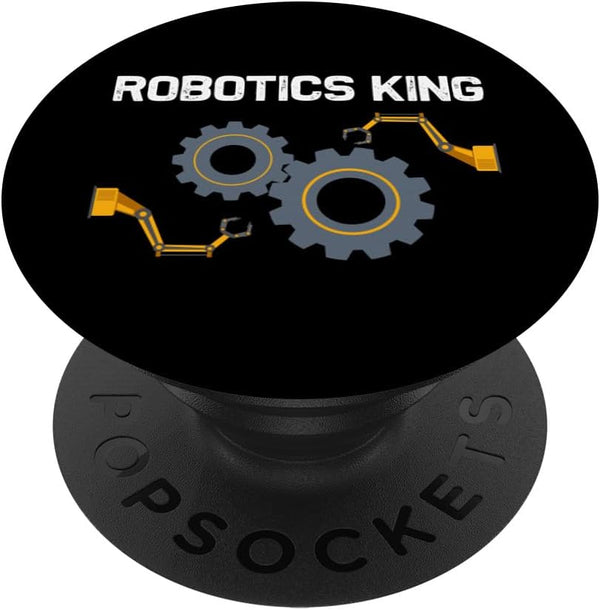Funny Robotics For Men Dad Robots Engineering Robot Lovers PopSockets Standard PopGrip