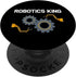 Funny Robotics For Men Dad Robots Engineering Robot Lovers PopSockets Standard PopGrip