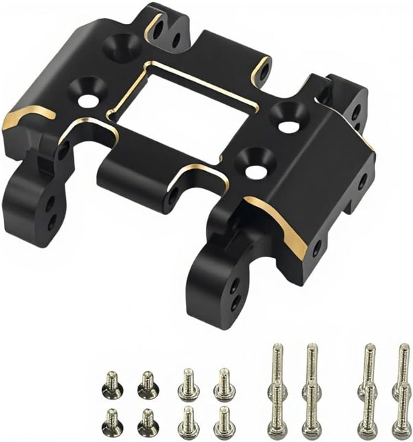 26g Black Coating Brass Skid Plate Metal for Redcat Ascent-18 Rc Car
