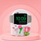 zougon Cute White Rabbit Tulip Charger Stand for Apple Watch Series, Silicone Desk