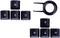 Replacement Arrow Keys ???? Keycaps for Logitech G810 G413 G310 G910 G613 Keyboard (Black)