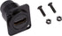 PENGLIN 10Pack HDMI Panel Mount Coupler, Female to Female 4K Adapter, HDMI D-Type Pass Through Connector with Cap