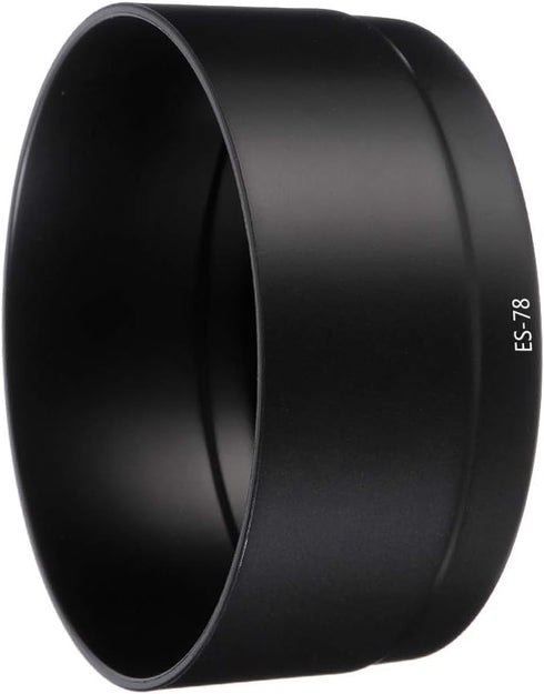Bayonet Mount Lens Hood Shade Replacement for Canon ES-78 - Fits Canon EF 50mm f/1.2L USM Camera Lens
