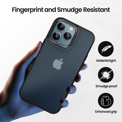 baditude Rugged Phone Case for iPhone iP14Pro, Black, Heavy Duty Military Grade Drop Protection, Ultra-Slim with