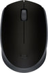 Logitech M170 Wireless Mouse for PC, Mac, Laptop, 2.4 GHz with USB Mini Receiver, Ambidextrous - Black
