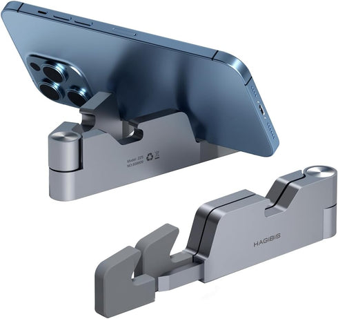 Hagibis Cell Phone Stand for Desk, 4 in 1 Foldable Aluminum Portable Holder with Bottle Opener for iPhone and Samsung
