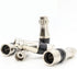 (5PACK) F Type RG11 Cable Adapter Compression Coax Connectors with Push-up Pin for RG11 Wire