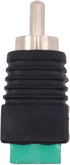 11 Pair RCA Plugs Cable Audio Adapter Screws, Phono RCA Male Female Plug to AV Screw Terminal Connector