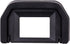 XCHANG 2Pcs 800D 750D 700D 3000D 1500D 1300D 1100D 1000D 77D 250D 200DII Eyecup EF Soft Silicone Eyepiece Viewfinder