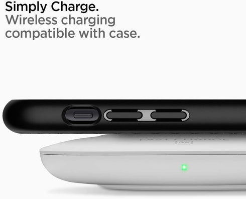 Spigen (2018) Liquid Air Designed for iPhone XR Case - Matte Black