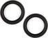 Fielect 6.5 Inch Speaker Rubber Edge Surround Rings, 2pcs Replacement Parts for Speaker Repair or DIY