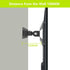 Tengsun 14-27 Inch Screens,75 100 40lb (14''-24'') Wall Mount TV Monitor Bracket with Tilts and Extends for Most LED