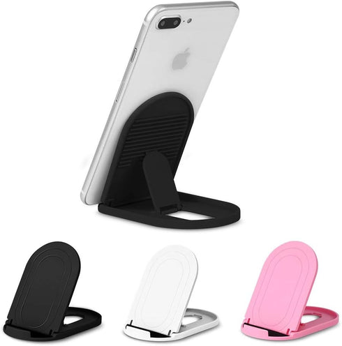 Cell Phone Stand 3Pack - Portable Foldable Desktop Holder, Adjustable Multi-Angle Cradle for iPad, iPhone