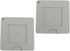 2PCS View Finder with Sliding Mechanism & Color Isolation for Artists, Adjustable Framing Tool for Painting, Drawing