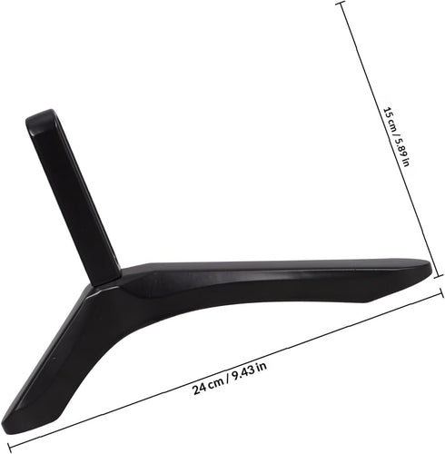 GALPADA Universal TV Stand Base with Screws, Iron Tabletop Support Bracket for Replacement TV Stand Legs, Compatible