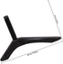 GALPADA Universal TV Stand Base with Screws, Iron Tabletop Support Bracket for Replacement TV Stand Legs, Compatible