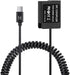 FOMITO USB Type-C PD Trigger - DMW-BLC12 Dummy Battery Replacement - DMW-DCC8 AC Power Adapter for Panasonic FZ200