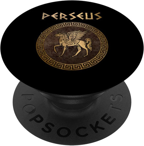 PopSockets Swappable PopGrip - Perseus Ancient Greek Hero Pegasus Symbol