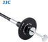 Fotasy TCR-70BK 70cm Bulb-Lock JJC Black Threaded Cable Release, Mechanical Shutter Release Cable, Mechanical Cable