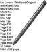 Active Pen 2 for ThinkPad X1 Tablet Gen2 (20JB, 20JC), Ideapad MIIX 720, MIIX 510, MIIX 520, Yoga 720, Yoga 920,