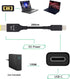 NFHK Type-C USB-C 135W to DC Rectangle 11.0 * 4.5mm Power PD Charge Cable for Thinkpad X1 Legion Y7000P Laptop DC20V 6.25A by NFHK