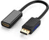Jex Electronics Male Display Port DP to Female HDMI Adapter for Laptop, Computer PC