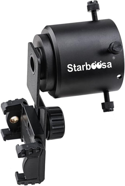 Smartphone Spotting Scope Camera Adapter Mount, Fits 1.25" to 2" Spotting Scope Eyepieces for Photography