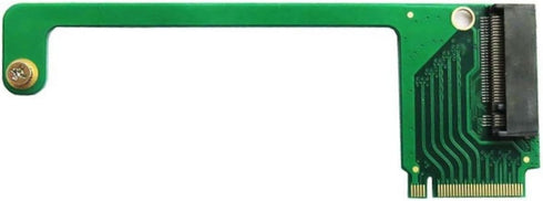 for Rog Ally Handheld Conversion 2230 to 2280 SSD Expansion Board NVME M-Key 5Pin M.2 PCIE 4.0 Adapter Upgrade Converter 90 Degree Green