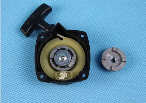 Generic Aluminum Core Pull Starter with Starter Pulley for Zenoah Marine Engine Rc