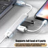 Vay Forwarg 3.0 Type-c Four-in-one Docking Station, USB for Computers and Keyboards Mouse USB Disk and Card Reader