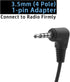 Earpiece Headset for Yaesu Vertex Standard Radio FT-2D FT-3DR FT-60R FT-70D, Covert Air Tube PTT Mic