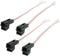 RED WOLF Door Speaker Wiring Harness Replacement for Chevy GMC Silverado Sierra 1995-2009, 4 PCS