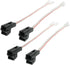 RED WOLF Door Speaker Wiring Harness Replacement for Chevy GMC Silverado Sierra 1995-2009, 4 PCS
