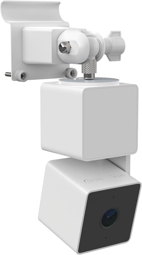 Vinyl Siding Mount for Wyze Cam Pan V3 Camera, Durable and Easy to Install (White)
